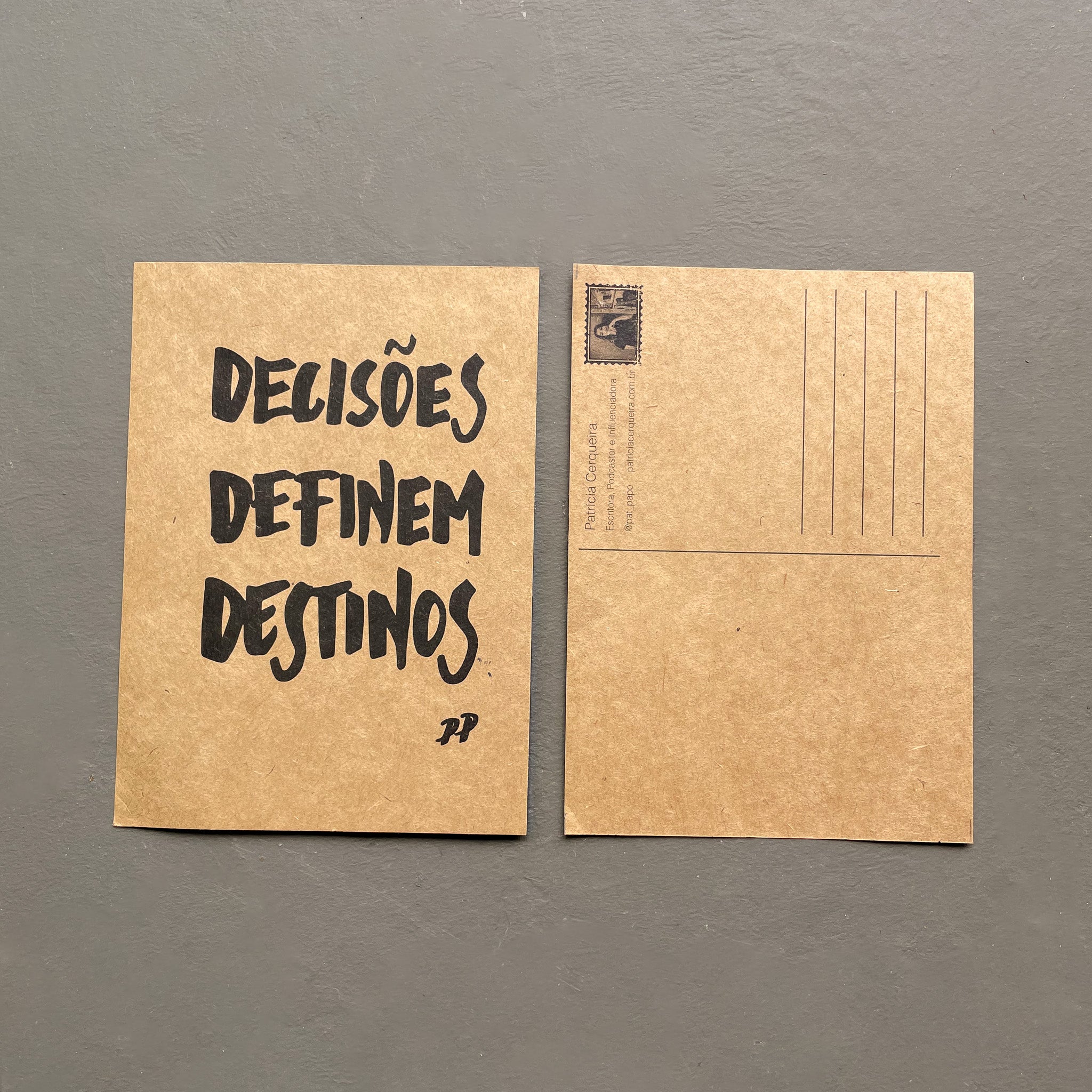 Cartão Postal: Decisões definem destinos