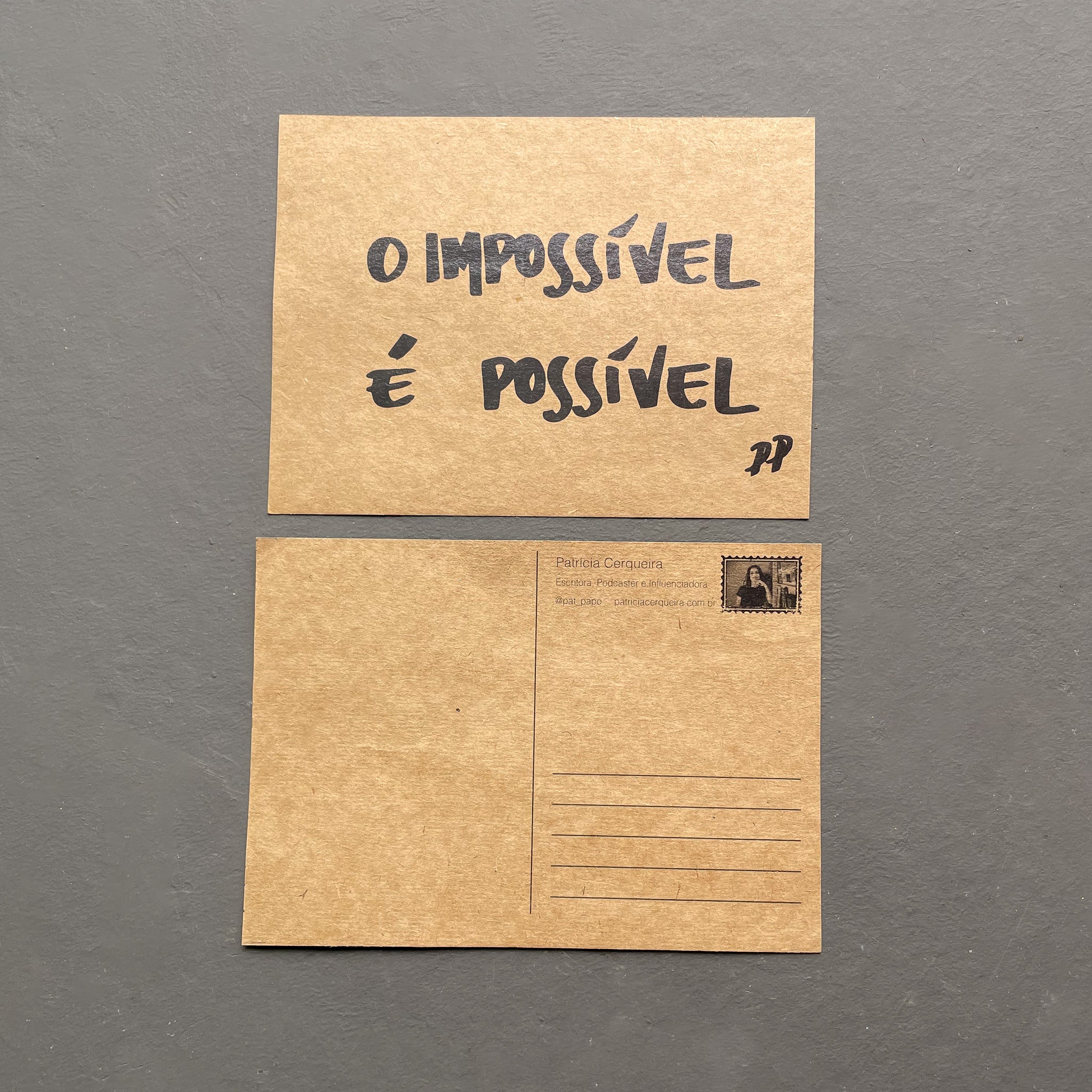 Cartão Postal: O impossível é possível
