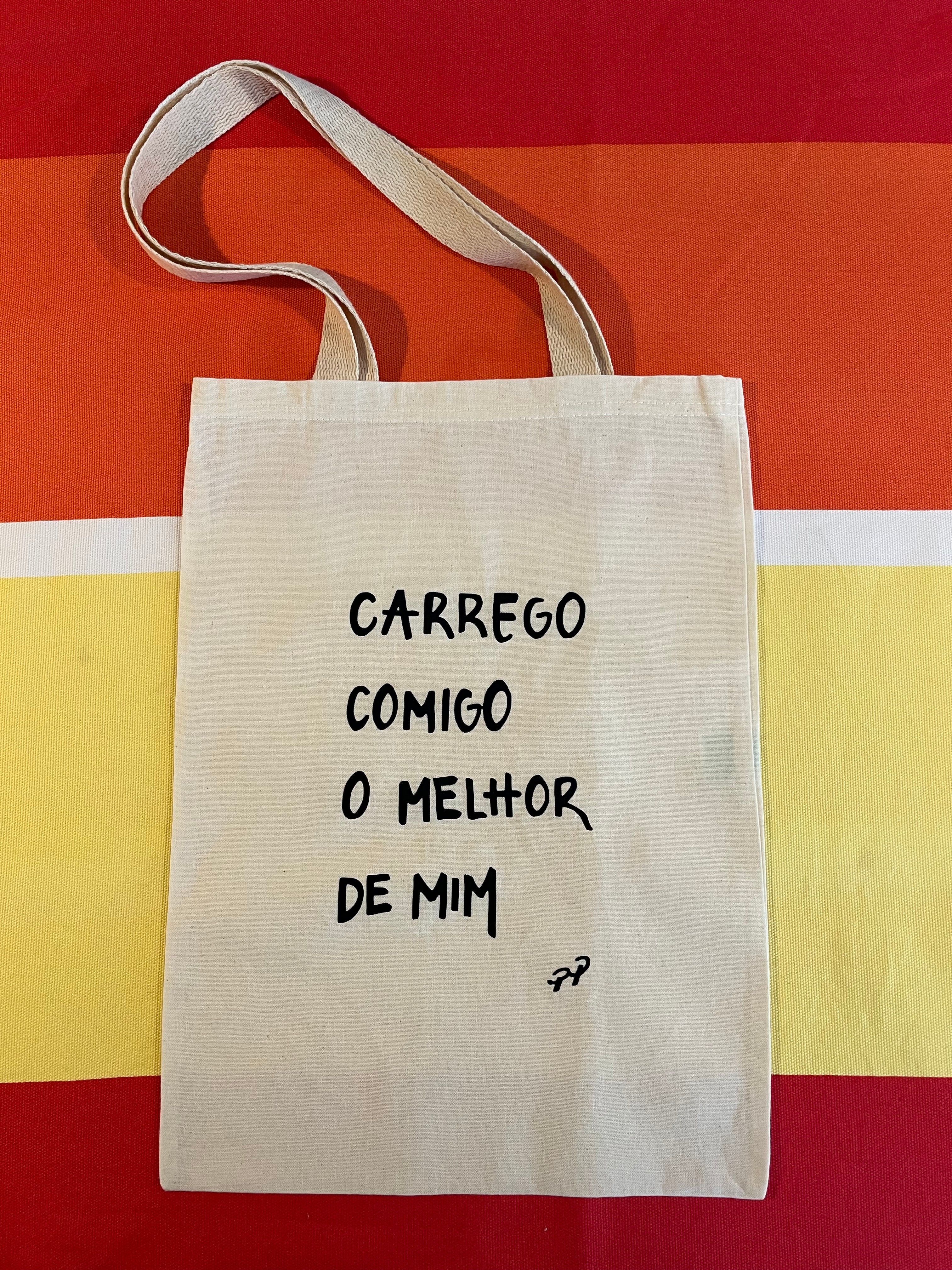 Ecobag PatPapo: Carrego comigo o melhor de mim